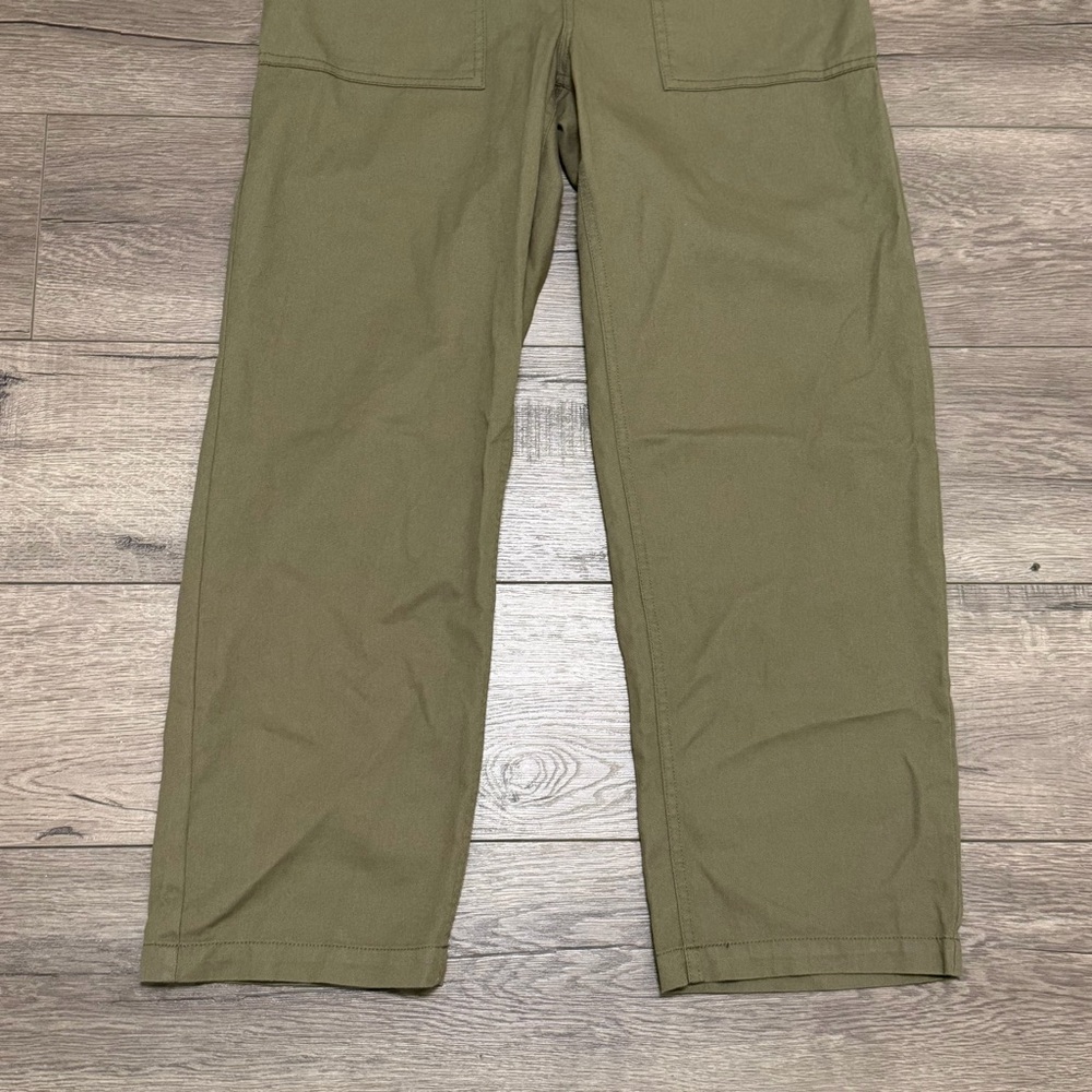 Brixton Vancover Pant in Military Olive Green Womens 100% Cotton Size 27 NWT - Picture 3 of 10